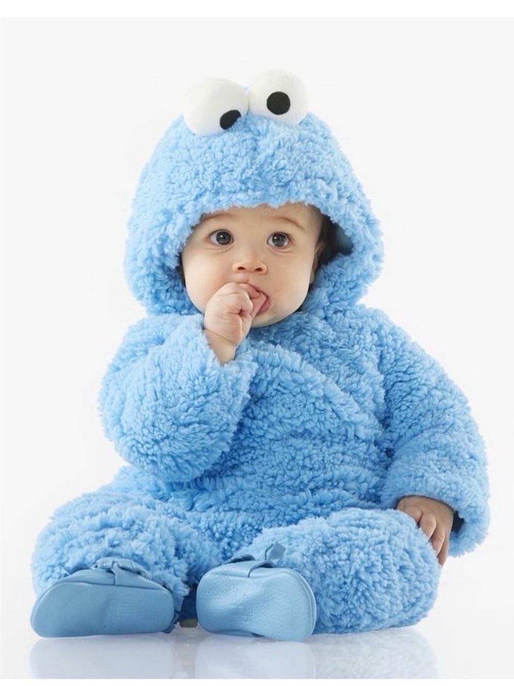 Pottery Barn Kids Cookie Monster Costume Size 12-24 Months Sesame Street